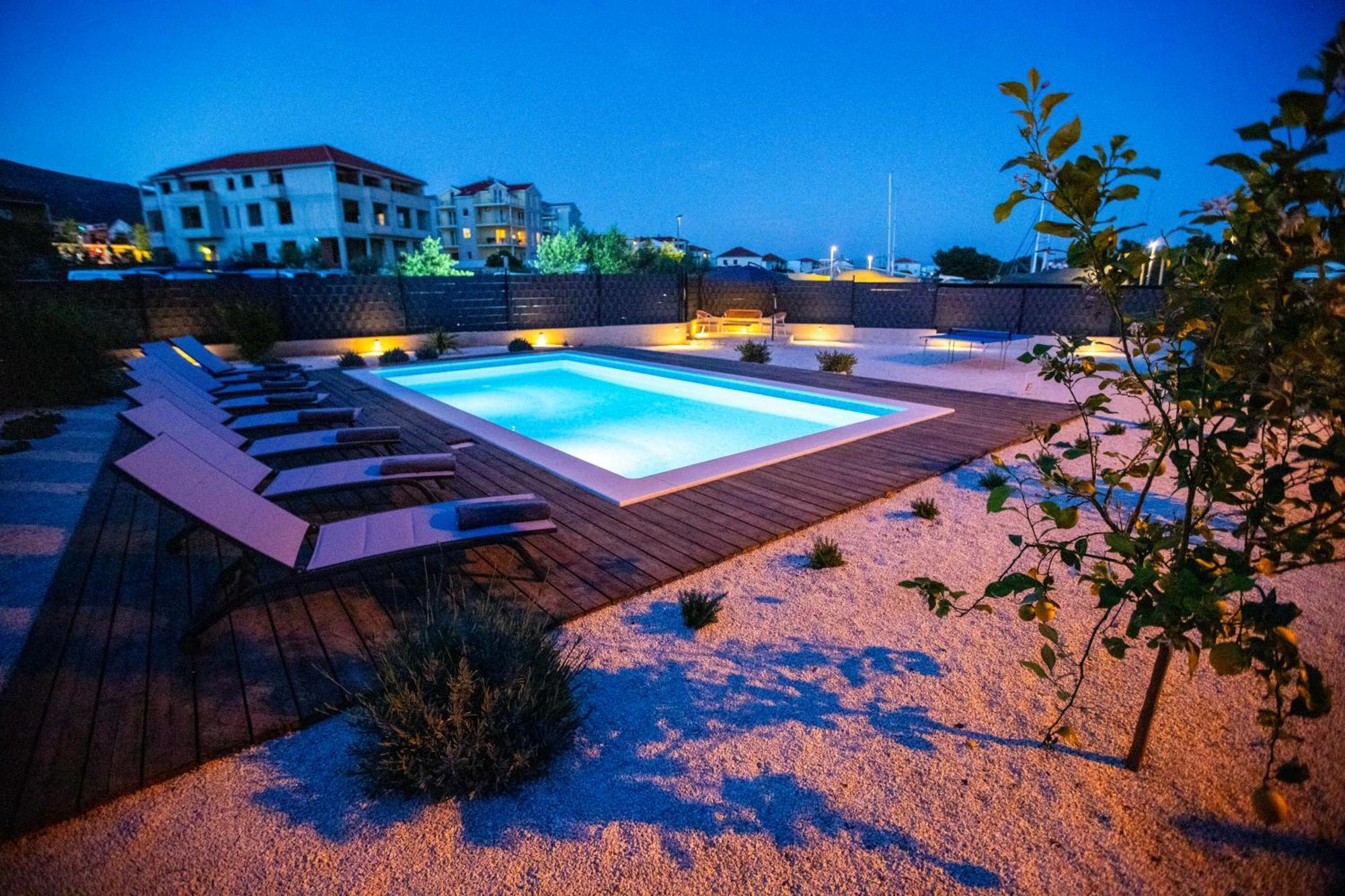 Apartment Laura Trogir Eksteriør billede